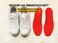 Białe trampki i czerwone wkładki. Poznaj domowe sposoby na śmierdzące buty, które naprawdę działają!